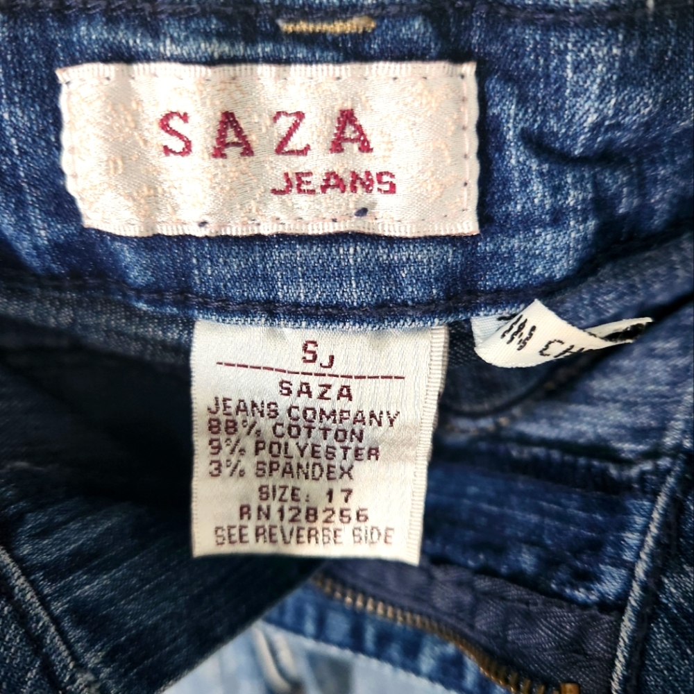 💙 SAZA Jean Capri's - Picture 2 of 7